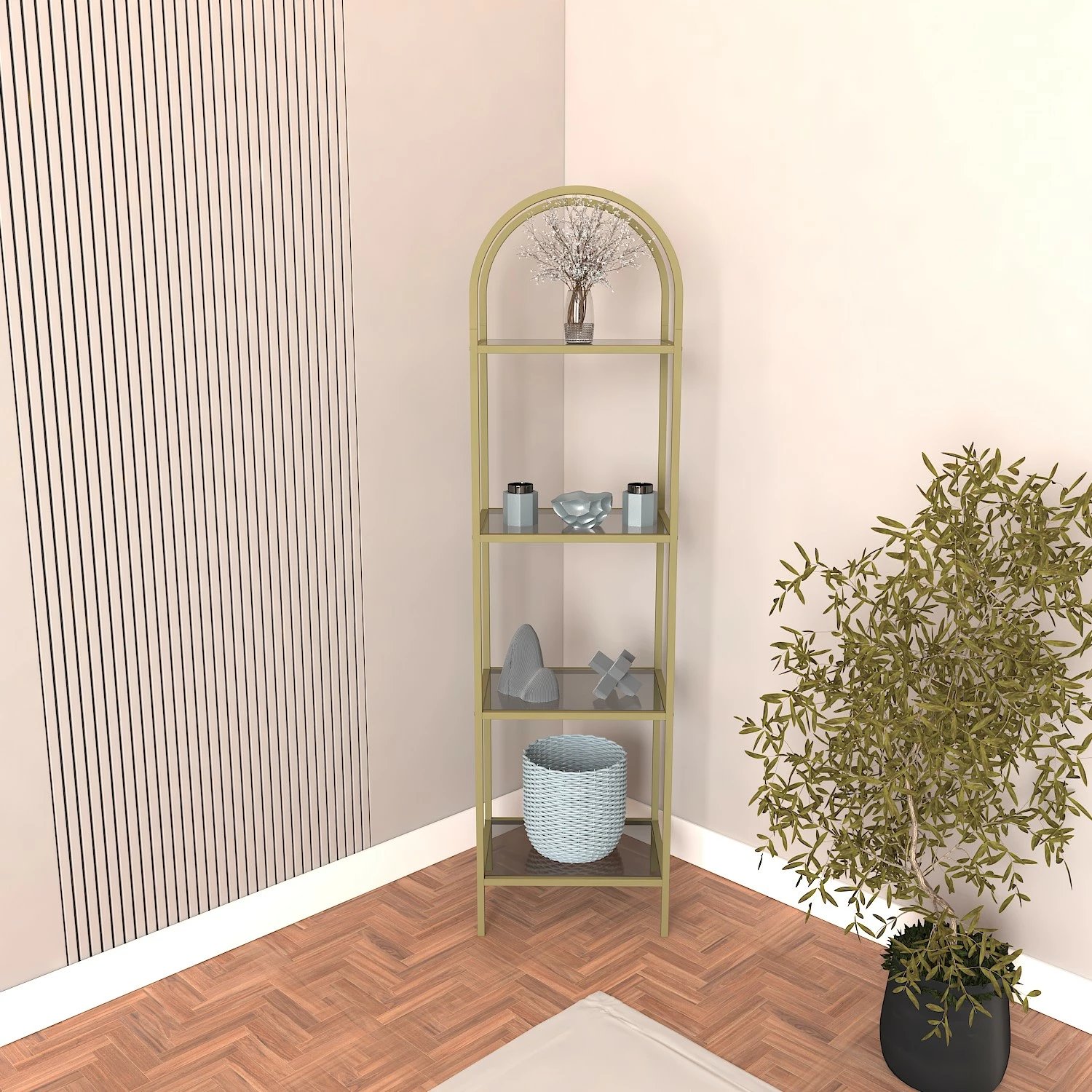 Raft anësor Hanah Home, Mona-Gold 40