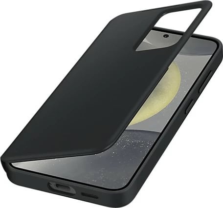 Mbështjellës Samsung Smart View Wallet Case për Galaxy S24, i zi