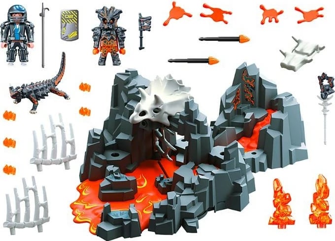 Set lodrash Playmobil DINO Rise 70926 Lava Source Guardians, 43 pjesë
