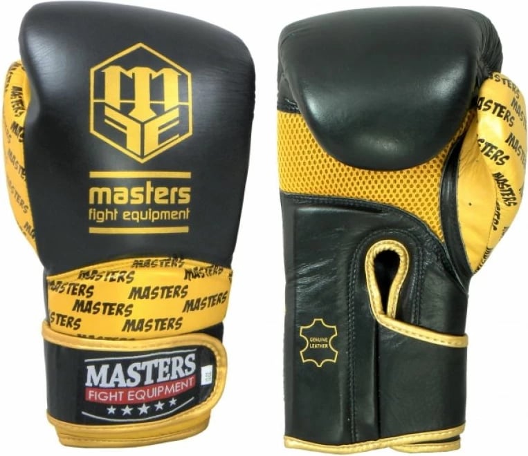 Doreza boksi Masters Rbt-Professional 01101-10 për meshkuj, të zeza dhe ari