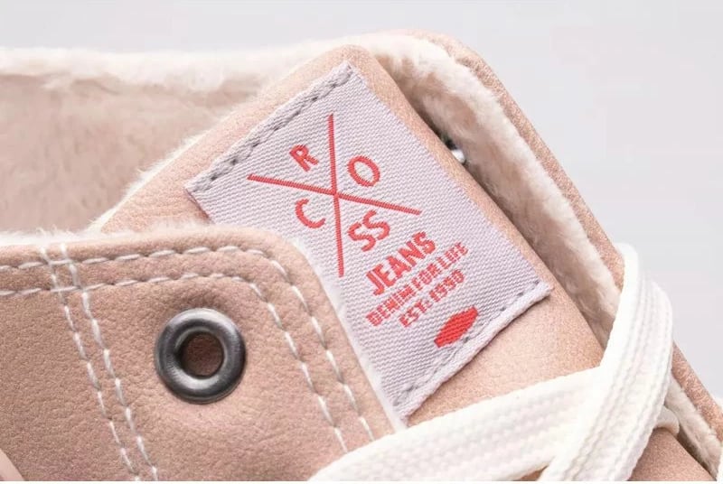 Atlete për femra Cross Jeans, ngjyrë krem