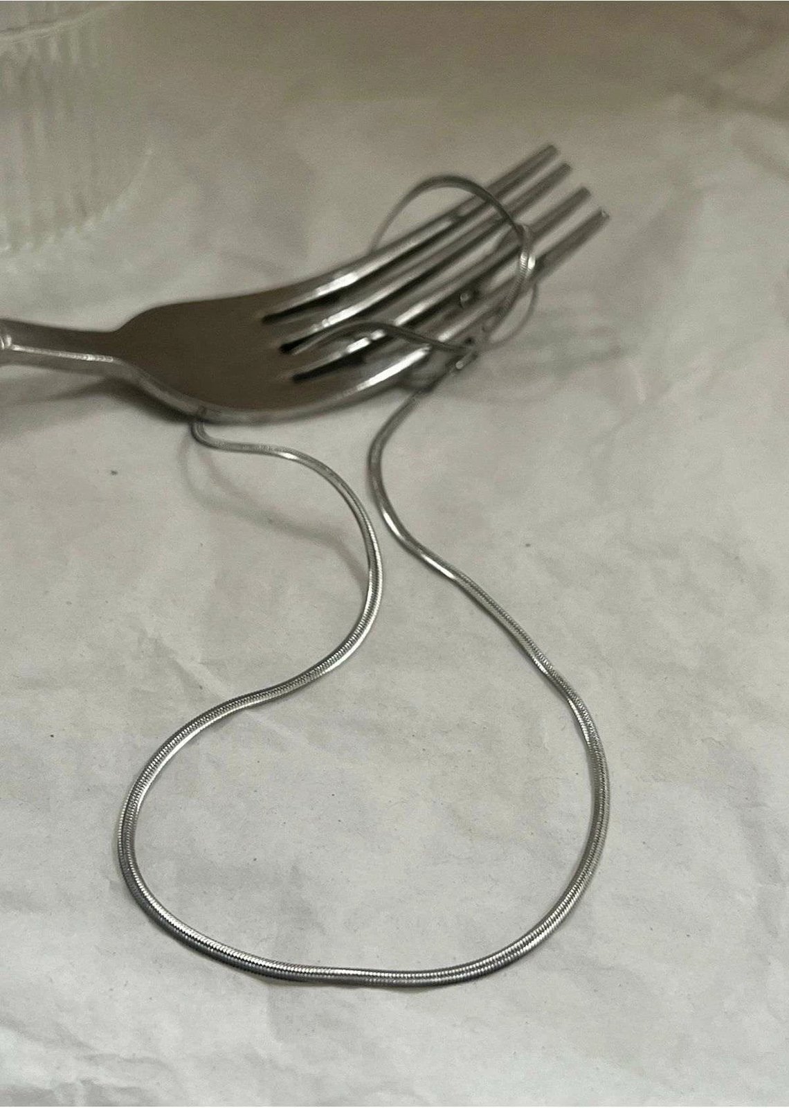 Qafore prej çeliku, ngjyrë argjendi, Jumeon, KPEGMSA1262, 45cm