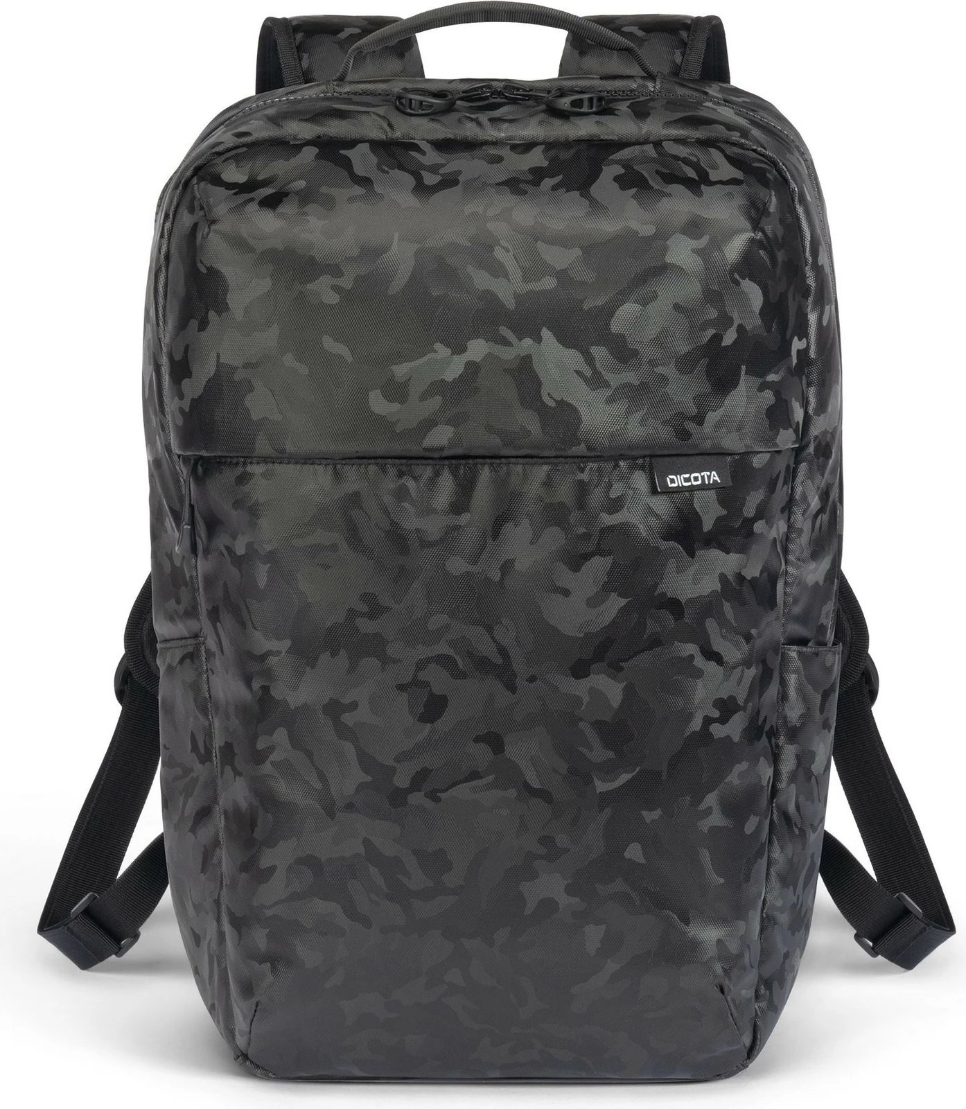 Çantë shpine DICOTA D32126, 16", xhepa të jashtëm, poliestër, kamuflazh