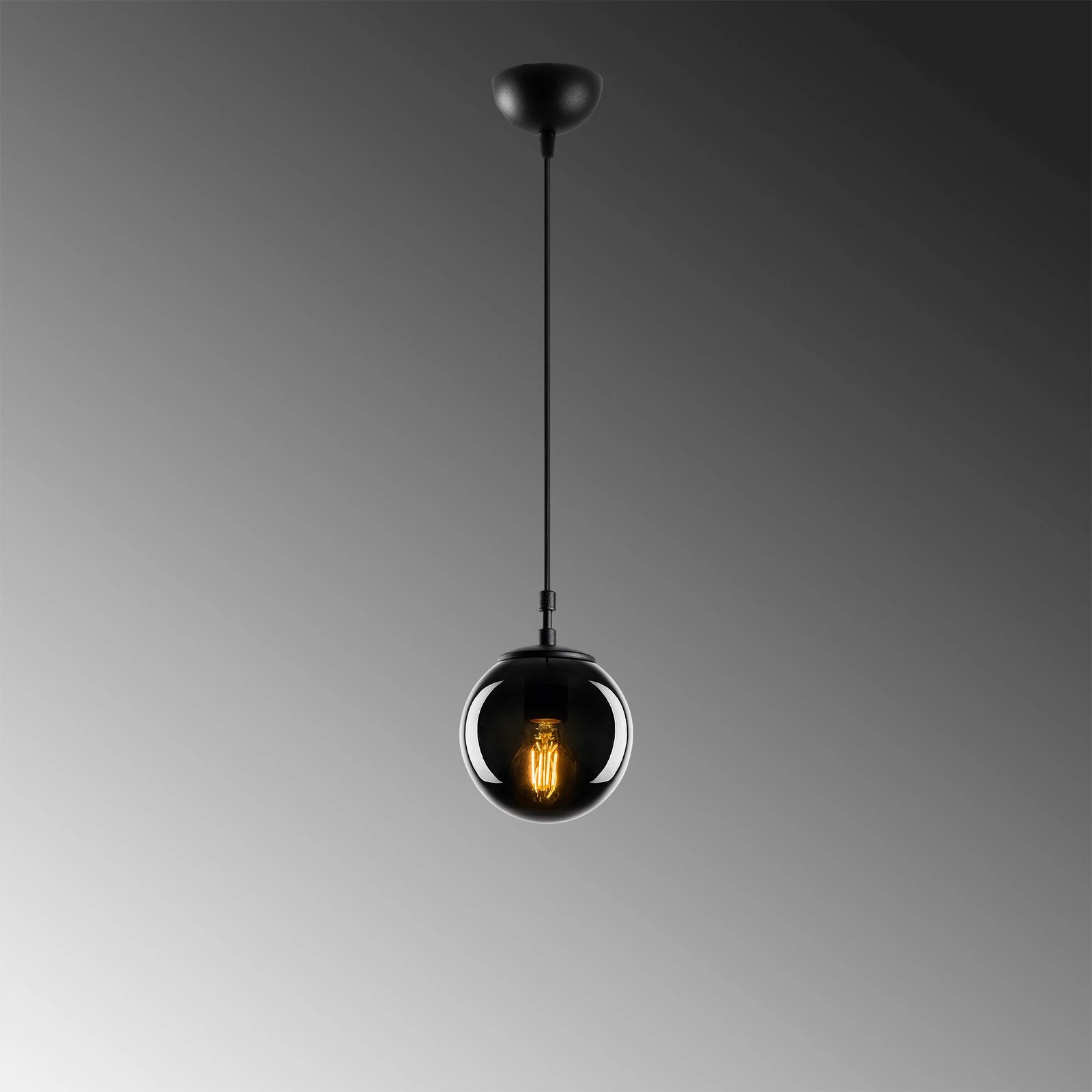 Llambë tavani Opviq, Efe - 2155, e zezë, fume Llambë tavani Opviq, Efe - 2155, e zezë, fume