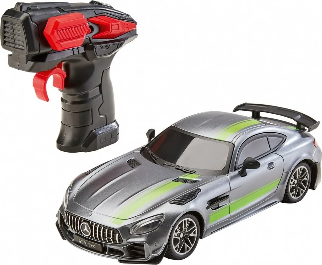 Makine me telekomandë Revell RC Mercedes-AMG GT R Pro, 1:24, Argjend/Jeshi/Kuqe