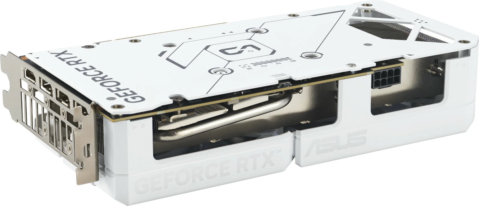 Kartelë grafike ASUS RTX 5060TI 16GB GDDR7 e bardhë