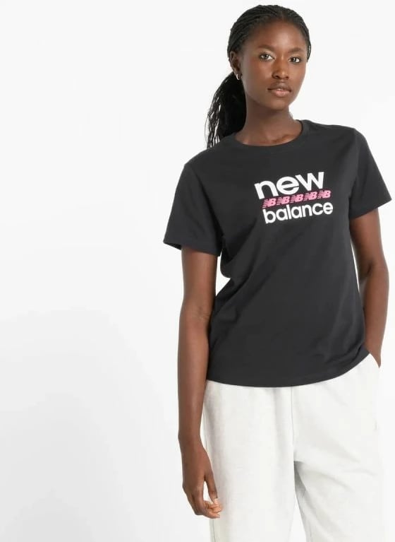 Maicë për femra New Balance, e zezë
