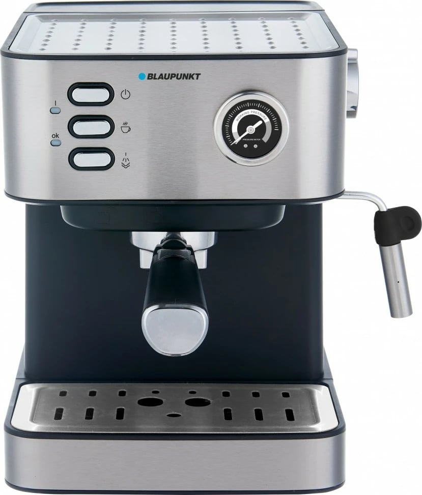 Aparat kafeje me presion Blaupunkt CMP312, 1.6L, i zi/argjendtë