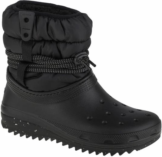 Çizme për femra Crocs, të zeza