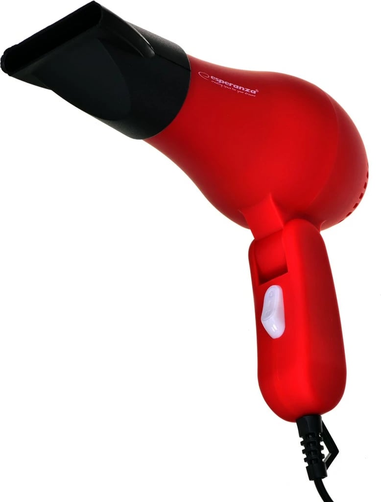Tharëse për flokë Esperanza Aurora EBH003R, 750W, e kuqe
