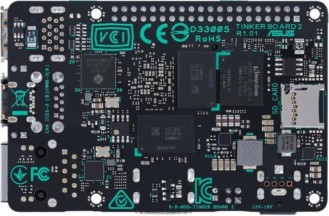 Komputronik ASUS Tinker Board 2, Rockchip RK3399, 2 GHz, 2 GB, LPDDR4-SDRAM