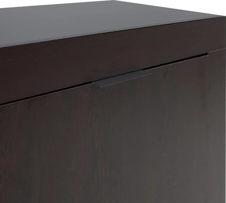 Bufe Doha, ngjyrë wenge, 180x45x80.5cm