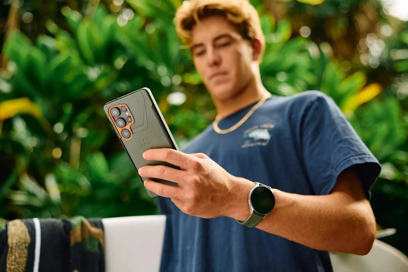 Mbështjellës Urban Armor Gear Civilian për Samsung, 6.7", i zi