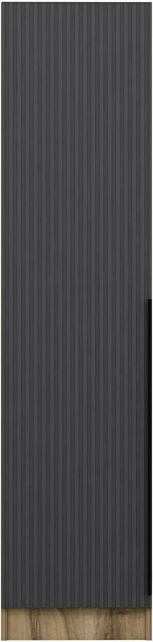 Dollap për rroba Skye Decor, ngjyrë antracit-dore, Minar Kale - 8670