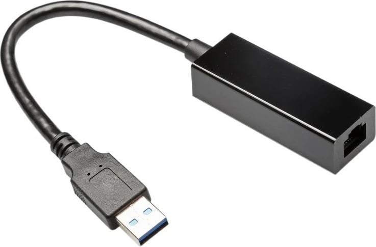 Përshtatës Gembird NIC-U3-02, 1000 Mbit/s, i zi