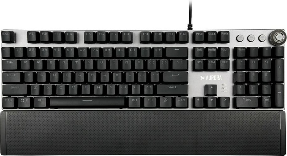 Tastierë mekanike gaming iBOX Aurora K-3 me ndriçim RGB, e zezë Tastierë mekanike gaming iBOX Aurora K-3 me ndriçim RGB, e zezë