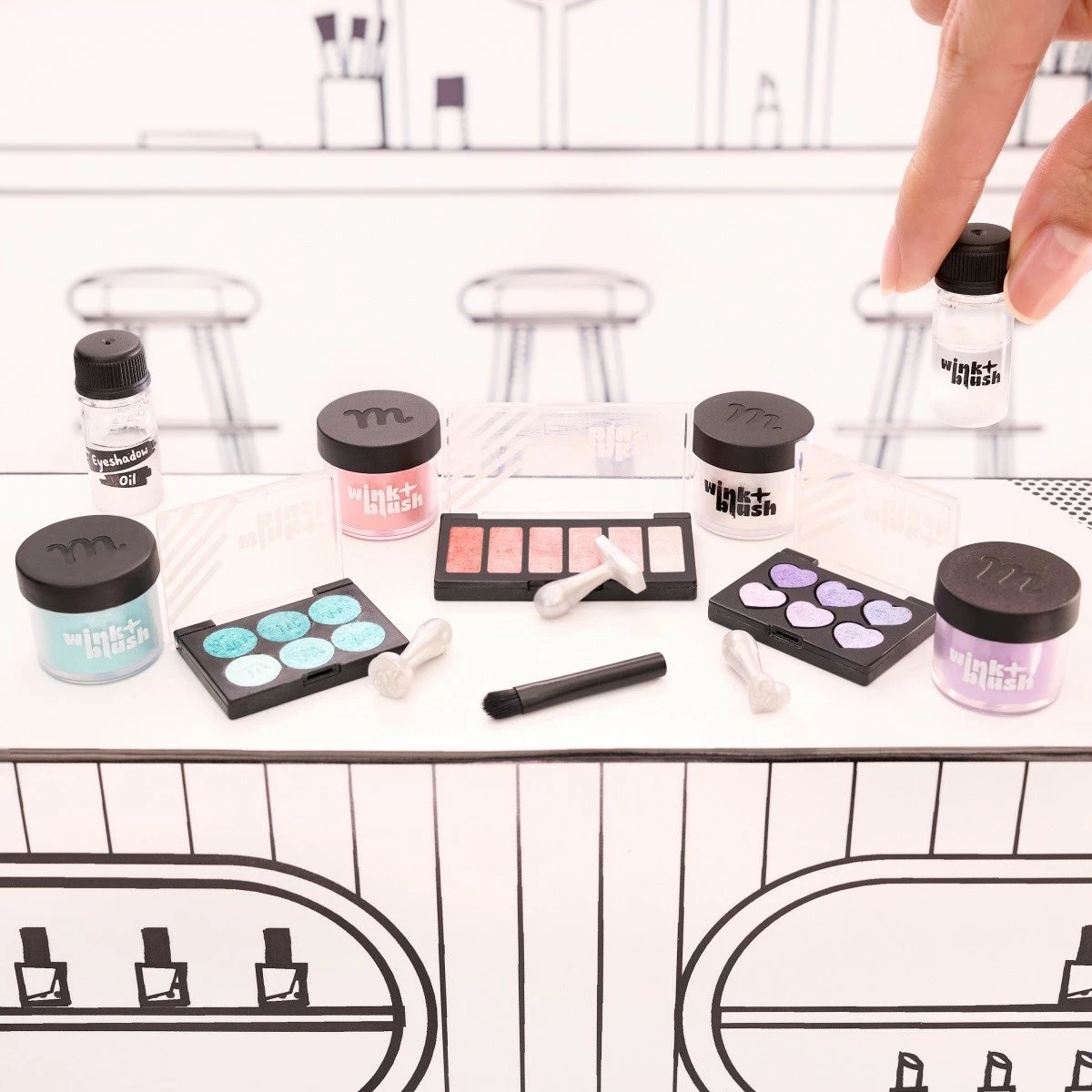 Figurinë lodër MGA Miniverse Make It Mini Makeup, 1 copë