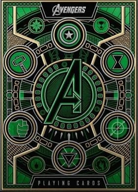 Letra loje Bicycle Avengers Green Talia, të gjelbra