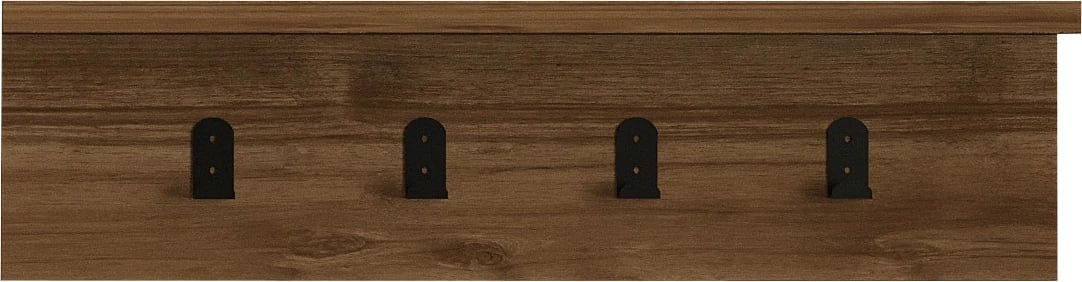 Raft muri Ayla, ngjyrë arre, Hanah Home