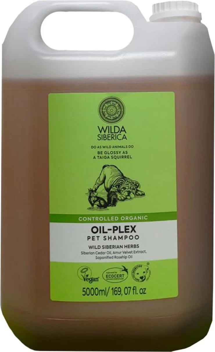 Shampon për kafshë shtëpiake Natura Siberica Wilda Oil-Plex 5000ml