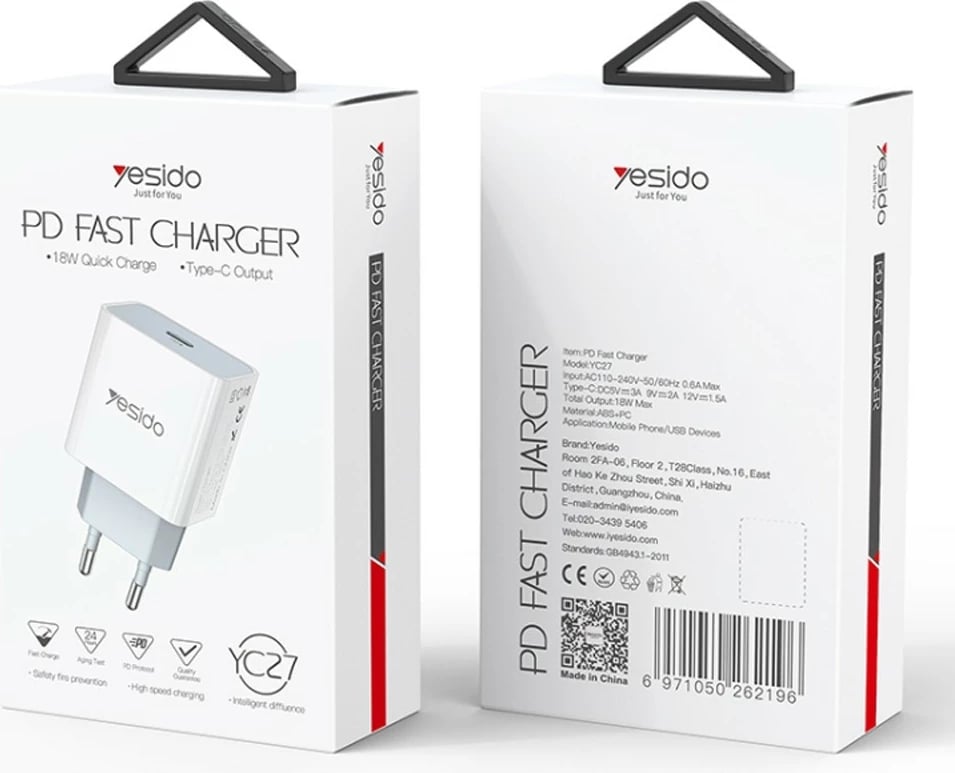 Mbushes Telefoni 230v Type-c 18w