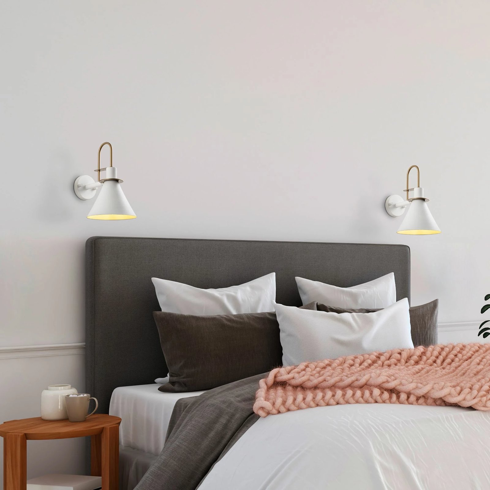 Llambë muri Opviq, Arco - 15041, e bardhë