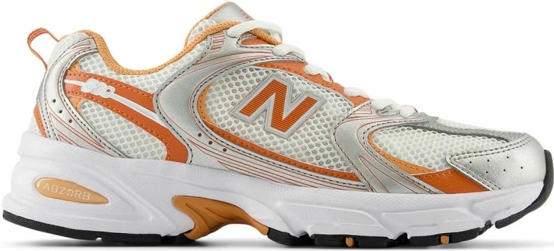Atlete New Balance, të bardha portokalli
