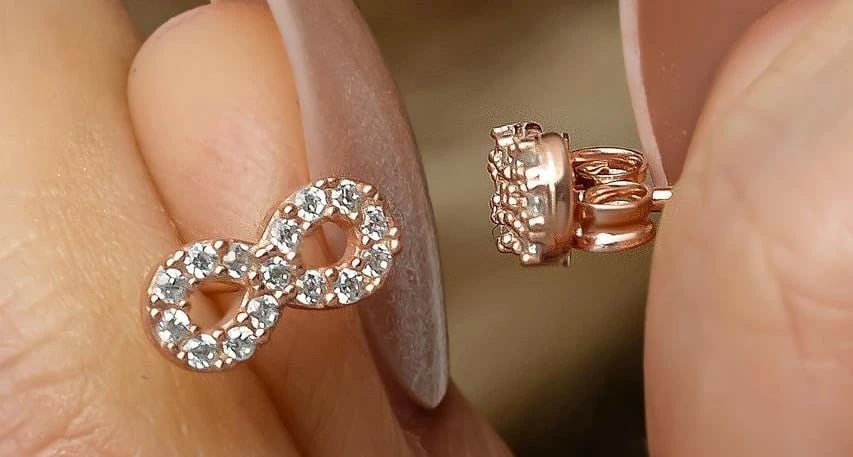 Vathë argjendi Jumeon, ngjyrë ari rozë, NRZ999483