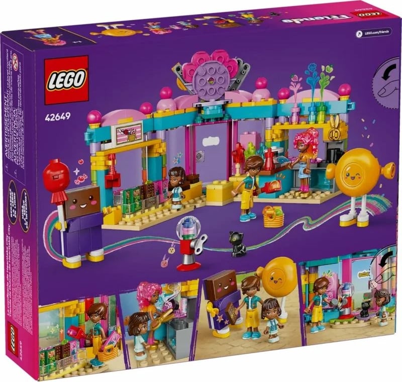 Set lodrash Lego për fëmijë Friends Heartlake Candy Shop