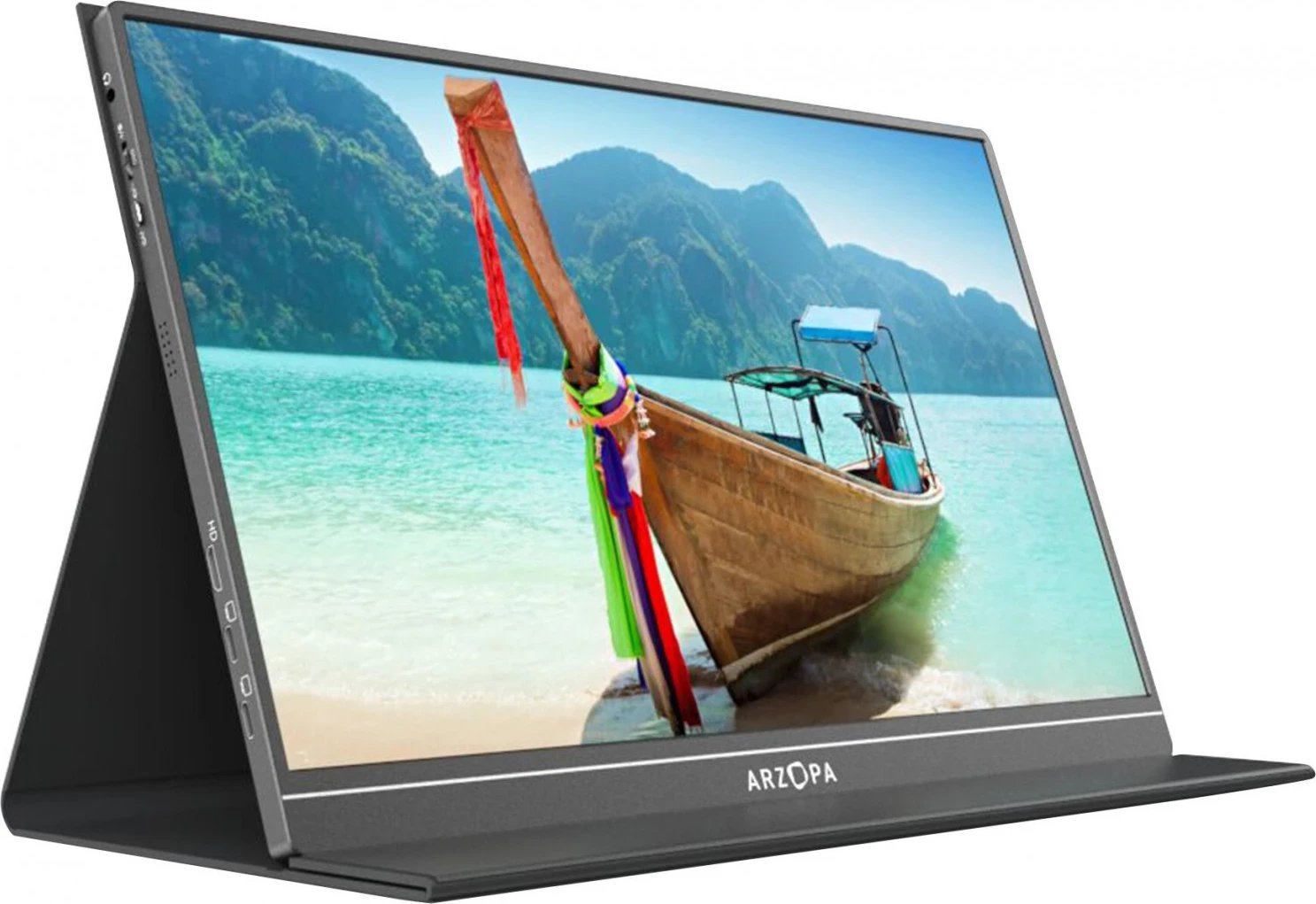 Monitor portativ Arzopa S1 TABLE 15,6", IPS, Full HD, 60 Hz, mini HDMI, USB-C, HDR, i zi