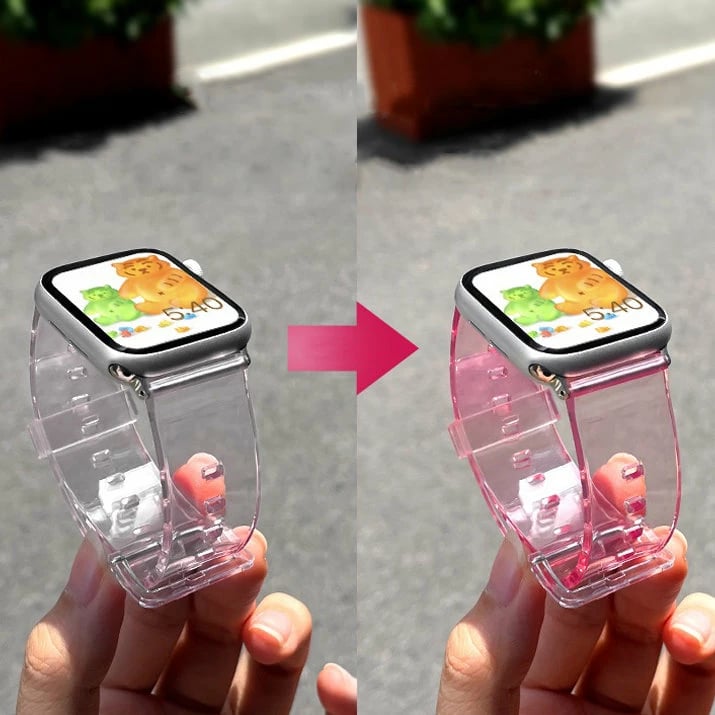 Rrip zëvendësues për Apple Watch Hurtel Strap Light, 38/40mm, Kaltër Rrip zëvendësues për Apple Watch Hurtel Strap Light, 38/40mm, Kaltër