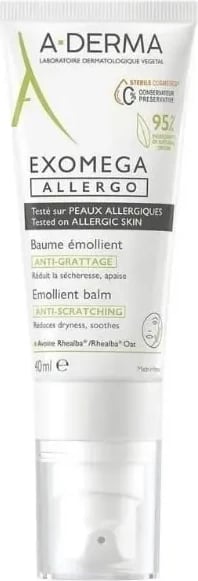 Balsam emolient A-DERMA Exomega Allergo 40ml