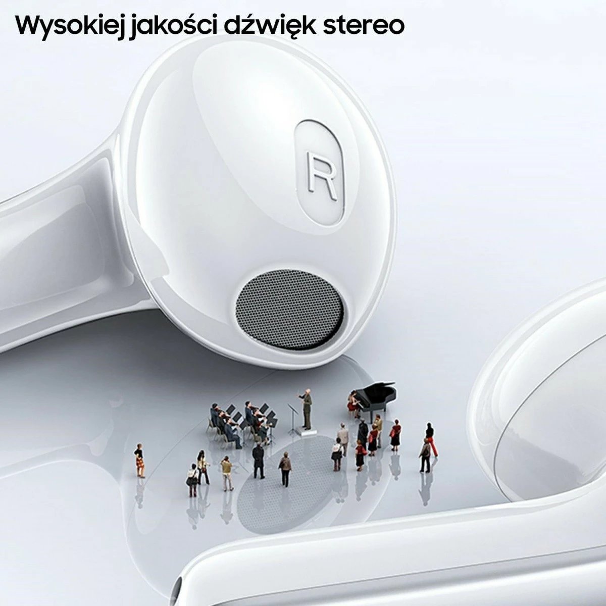Kufje TWS USAMS XH Series, Bluetooth 5.1, mikrofon i dyfishtë, Blu