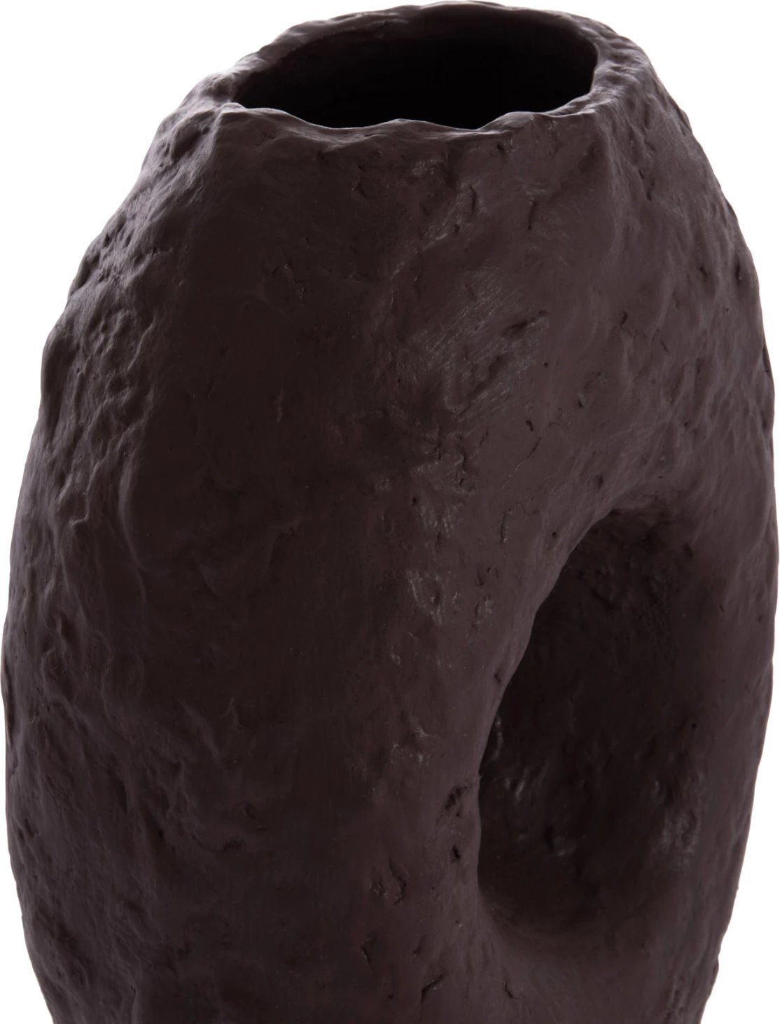 Vazo dekorative tavoline NAMENTIS, terrakotë, ngjyrë çokollate, FH4673.07L, 26.5x16x36.5cm Vazo dekorative tavoline NAMENTIS, terrakotë, ngjyrë çokollate, FH4673.07L, 26.5x16x36.5cm