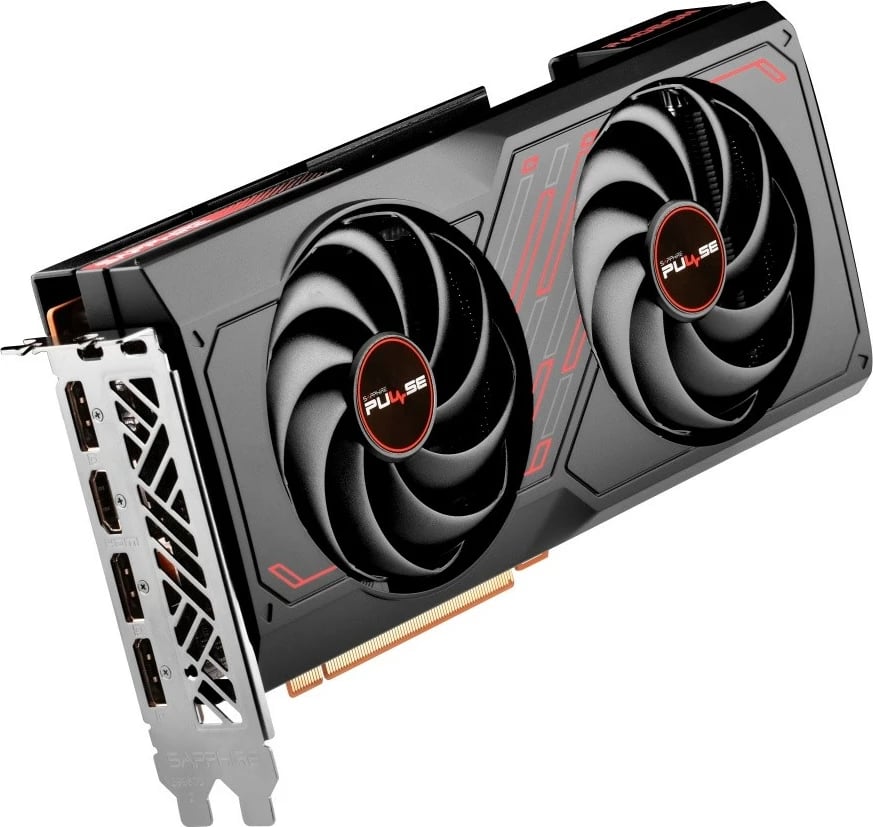 Kartelë grafike Sapphire Radeon RX 7600 Gaming OC 8GB GDDR6, PCI-E 4.0, E zezë