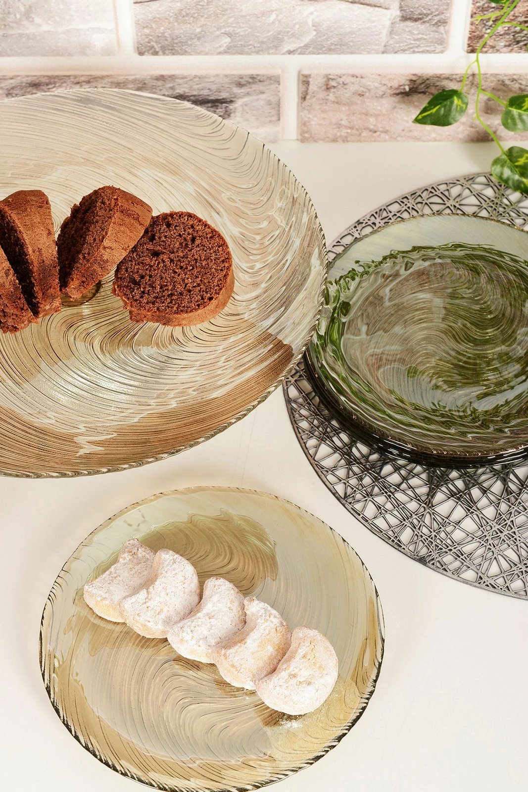 Set për shërbim torte (7 copë), Hermia, Elisya 7PTFS