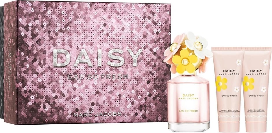 Set Eau de Toilette për femra Marc Jacobs Daisy Eau So Fresh, 75ml x3