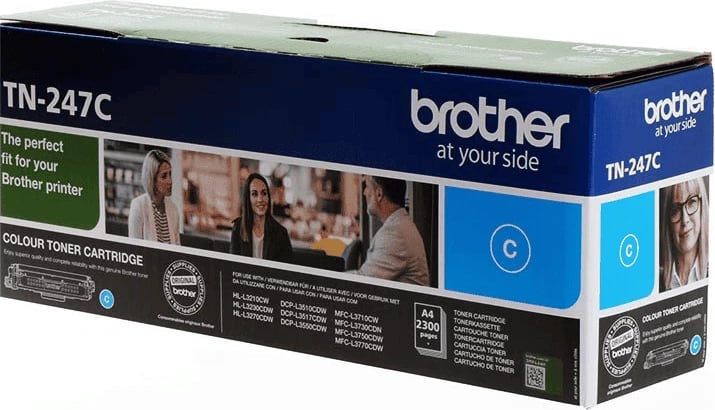 Toner, Brother, TN-247C, XL 2300 faqe, Cyan