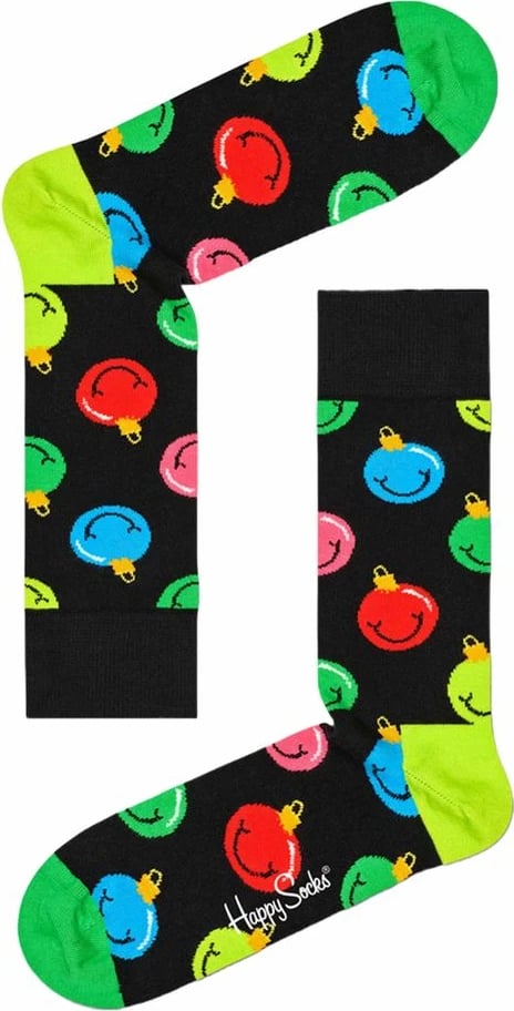 Çorape Happy Socks, femra, të zeza