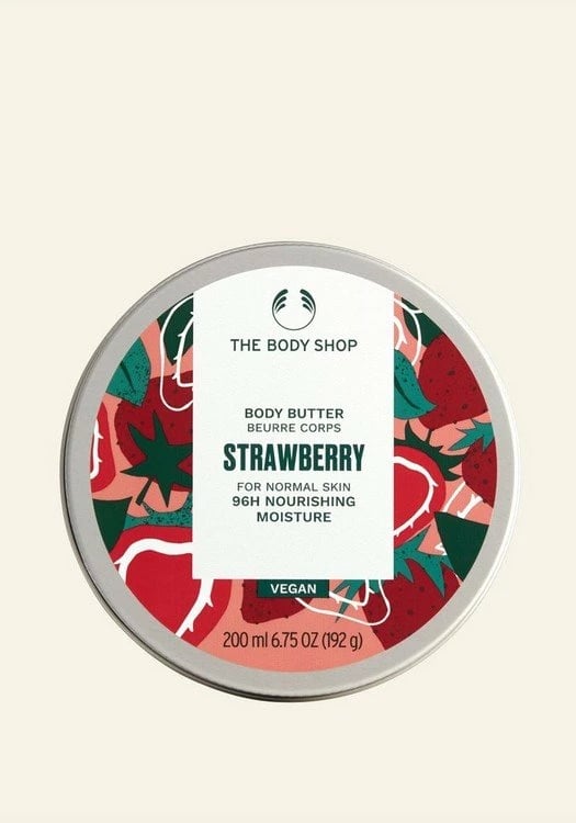 Gjalp trupi The Body Shop Strawberry, 200 ml