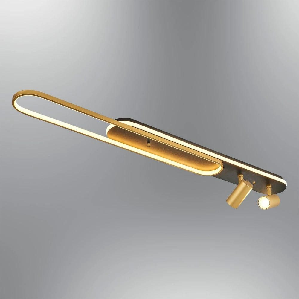 Llambë muri Opviq, 4156-2-19, e zezë dhe e artë