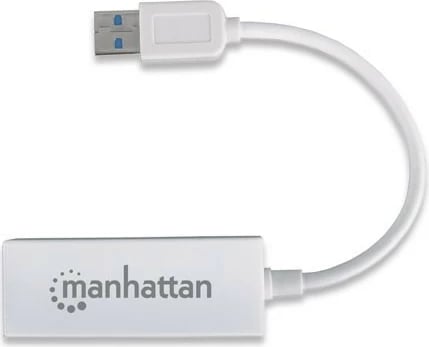 Adapter rrjeti USB Manhattan 506731, 10/100 Mb/s, RJ45, i bardhë