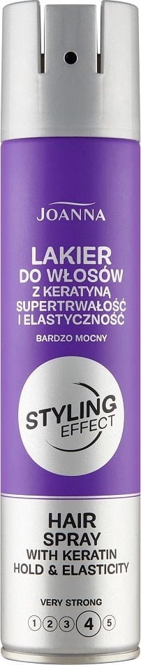 Spray për flokë Joanna Styling Effect me keratinë shumë i fortë 250ml