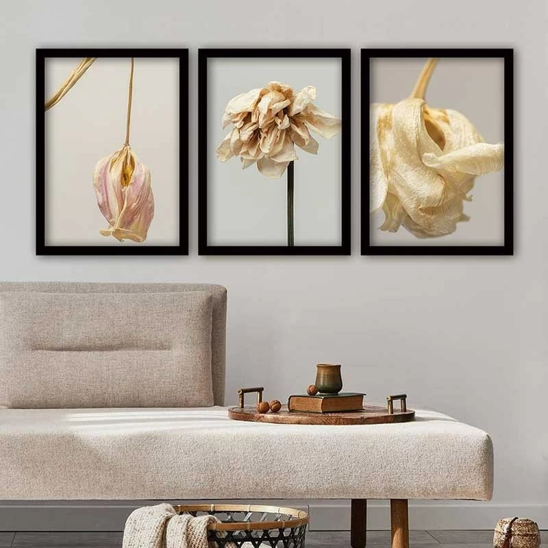 Pikturë dekorative me kornizë (3 copë), Wallity, 3SC_2563318 _3545