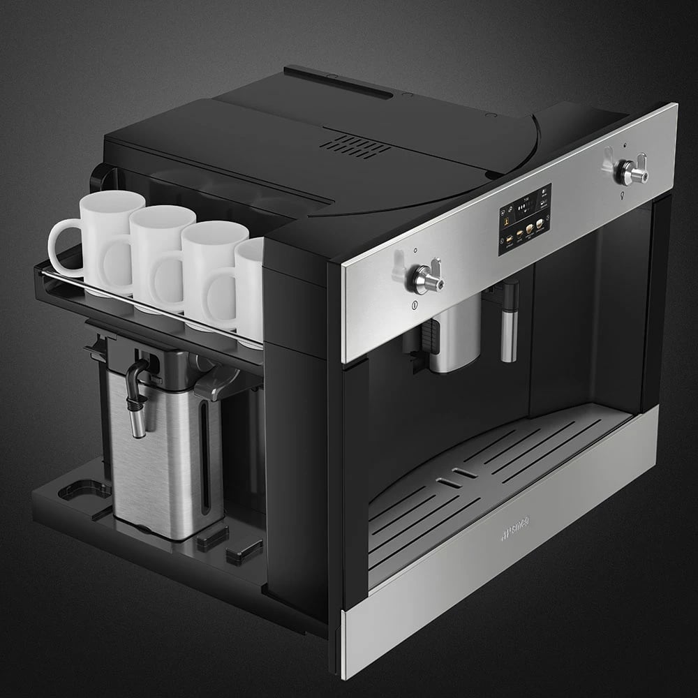 Pajisje montuese për kafe SMEG CMS4303X Classica, inox