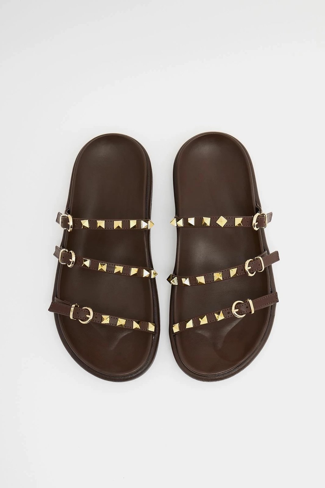 Pantofla për gra, ngjyrë kafe, Jumeon MK1340125YR20-003