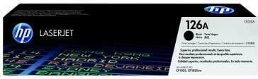 Toner, HP, 126A CE310A, rendiment 1100-1700 faqe, i zi