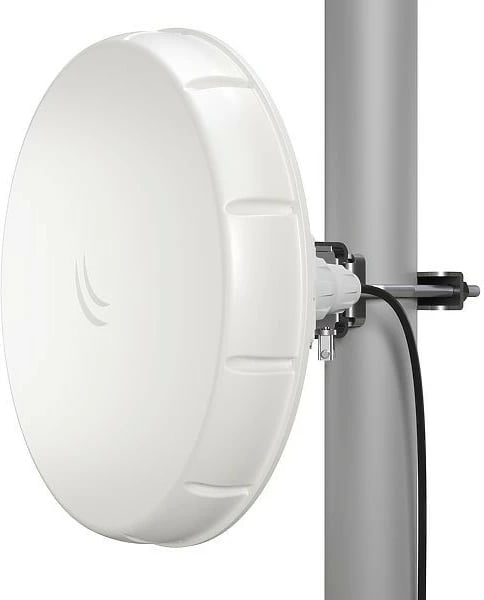 Pajisje wireless MikroTik Wire nRAY, 2000 Mbit/s, 1500 m, 55 dBm, AES, 24 V, e bardhë