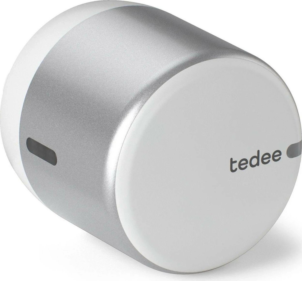 Smart lock Tedee Lock GO 2 TLV2.0A, WiFi, Bluetooth, argjendtë me buton të bardhë