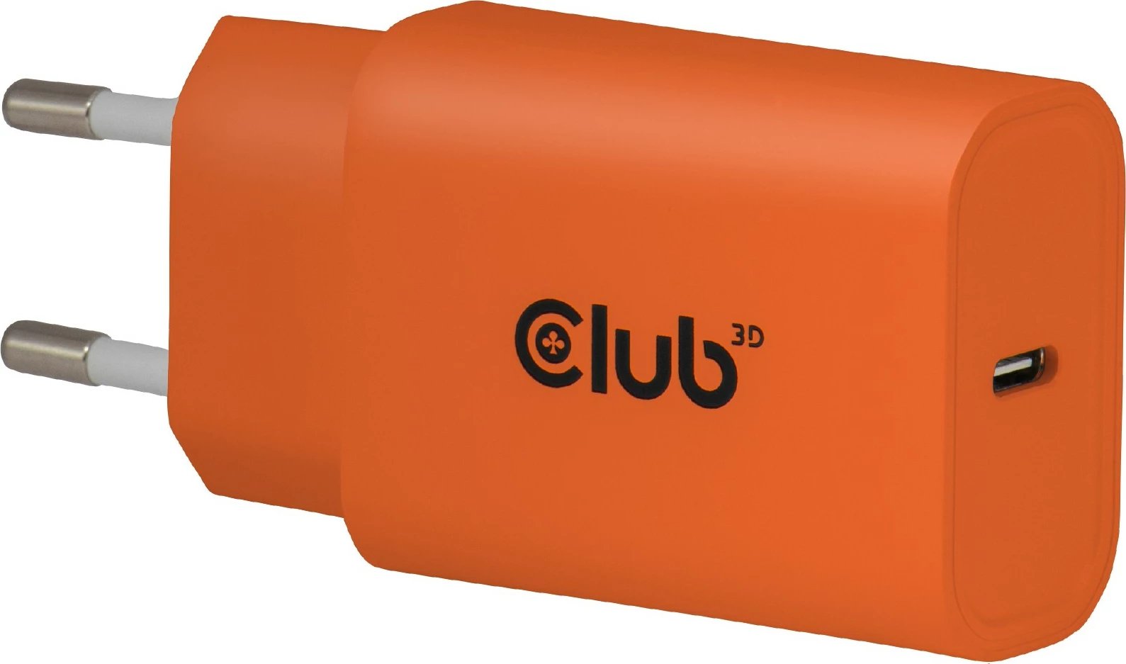 Karikues USB-C Club3D CAC-3023 30W, 2 copë, portokalli
